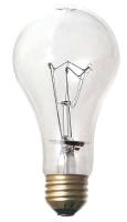 5UCV9 Incandescent Light Bulb, A19, 100W