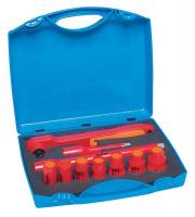 5UFV2 Insulated Socket Set, Metric, 1/2 Dr, 10 Pc