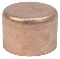 5UGE8 Cap, 3/8 In, Wrot Copper