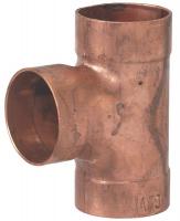 5UGF7 DWV Tee, 2 In, Wrot Copper