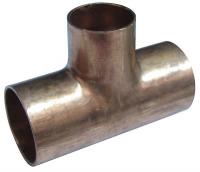5UGG2 Reducing Tee, 2 x 2 x 1-1/2 In, Copper