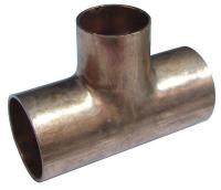 5UGG6 Reducing Tee, 3/8 x 3/8 x 1/8 In, Copper