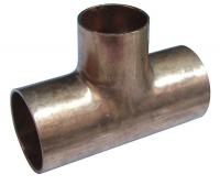 5UGG8 Reducing Tee, 1 x 1 x 1/2 In, Cast Brass