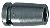 5UGH4 Impact Socket, 3/8 Dr, 6 Pt, 3/8 In
