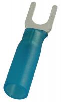 5UGJ6 Fork Terminal, Blue, 16 to 14 AWG, PK25