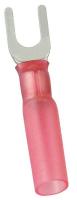 5UGJ7 Fork Terminal, Red, 22 to 16 AWG, PK25