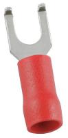 5UGL1 Fork Terminal, Red, 22 to 16 AWG, PK100