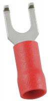 5UGL2 Fork Terminal, Red, 22 to 16 AWG, PK100