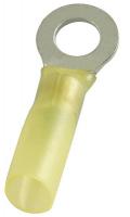 5UGN5 Ring Terminal, Yellow, Butted12-10, PK25