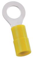 5UGU4 Ring Terminal, Yellow, Butted12-10, PK50