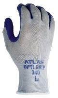 5ULF0 Coated Gloves, M, Gray/Purple, PR