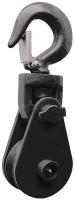 5ULK9 Pulley Block, Wire Rope, 8000 lb Load Cap.