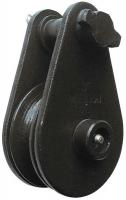 5ULK8 Pulley Block, Wire Rope, 4000 lb Load Cap.