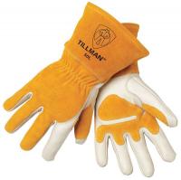 5UPC7 Welding Gloves, MIG, L, 14 In. L, Wing, PR