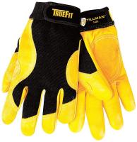 5WUG5 Mechanics Gloves, Black/Gold, XL, PR