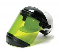 5UPX2 Faceshield with Hard Hat, ArcFlash