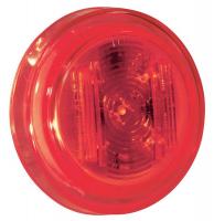 5UVR8 Clearance/Marker, 2.5In., PC Rated, LED, Red