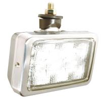 5UVX8 Work Lamp, Flood, LED, Length 6-5/8 In.