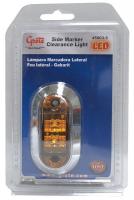 5UWA5 Side Marker Lamp, LED, 2-1/2 In, Yellow