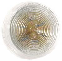 5UWC9 Lamp, LED, 2-1/2 In, Yellow, Clear Lens