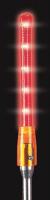 5UYN8 Warning Whip Glo-Worm LED Light, Red