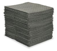 5UZ46 Absorbent Pads, 15 In. W, 26 gal., PK 100