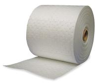 5UZ59 Absorbent Roll, 15 In. W, White, 24 gal.