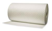 5UZ61 Absorbent Roll, 30 In. W, White, 49 gal.