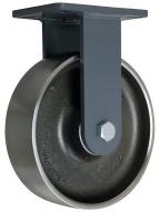 5VF90 Rigid Plate Caster, 4000 lb, 10 In Dia