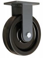 5VF92 Rigid Plate Caster, 2900 lb, 10 In Dia