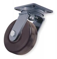 5VH16 Swivel Plate Caster, 3000 lb, 8 In Dia