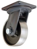 5VH68 Swivel Plate Caster, 6500 lb, 10 In Dia