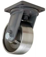 5VH70 Swivel Plate Caster, 18, 000 lb, 10 In Dia