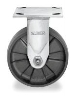 5VP30 Rigid Plate Caster, 800 lb, 4 In Dia