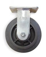 5VP88 Rigid Plate Caster, 675 lb, 8 In Dia
