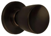 5VPL9 Door Knob Lockset, Tulip, Oil Rubbed Brnz