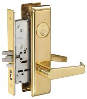 4ECG4 Mortise Lockset, Lever, Entrance/Office