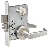 4ECH3 Heavy Duty Mortise Lockset, Lever