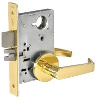 5VRK0 Mortise Lockset, Lever, Privacy, Rose