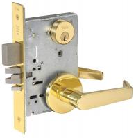 4ECH9 Heavy Duty Mortise Lockset, Lever