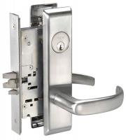 4ECN6 Mortise Lockset, Lever, Storeroom