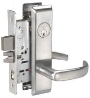 5VTC7 Mortise Lockset, Lever, Curved Lever