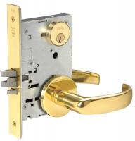 4ECR6 Heavy Duty Mortise Lockset, Lever, Rose