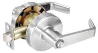 5VRT5 Door Lever Lockset, Right Angle, Privacy