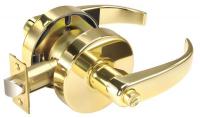 5VRU7 Door Lever Lockset, Curved, Storeroom