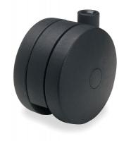 5VT24 Twin Wheel Swivel Caster, 2-7/16&quot;W