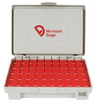 5VUD0 Pin Gage Set, Plus, 0.011-0.060 In, Black