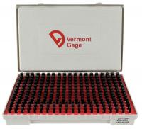 5VUD3 Pin Gage Set, Plus, 0.251-0.500 In, Black