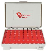 5VUD7 Pin Gage Set, Minus, 0.006-0.060 In, Black