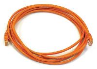 5VYZ0 Patch Cord, Cat5e, 10Ft, Orange